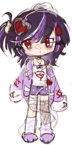 Mnemi 2.0 Rough Chibi